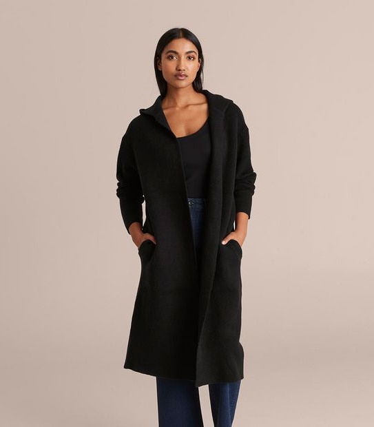 Lounge Hooded Coatigan