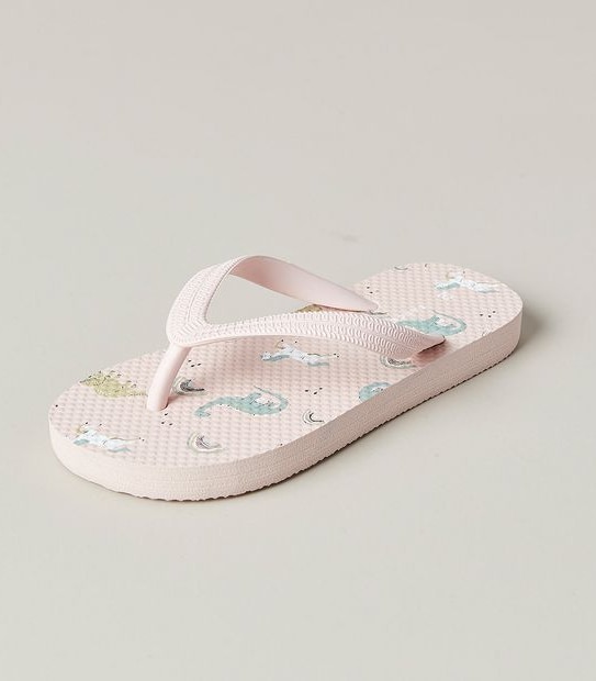 Kids Printed Recycled Thongs