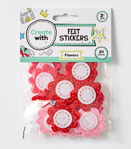 Felt Stickers - Flowers
