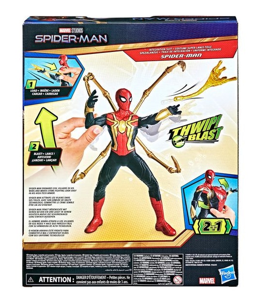 Marvel Spider-Man Thwip Blast Integrated Suit