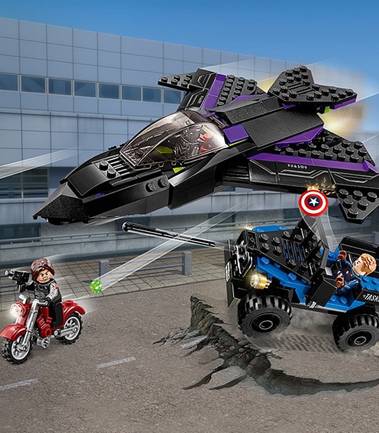 LEGO&reg; Marvel Super Heroes Black Panther Pursuit 76047