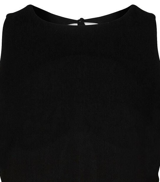 Dannii Minogue Petites Sleeveless Cutout Tank - Black