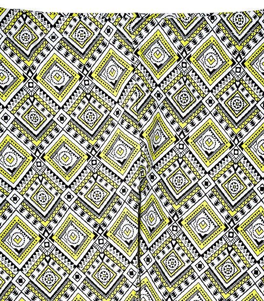 Full Length Mix & Match Neon Geometric Leggings