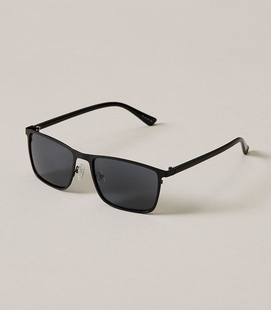 Mens Metal Sunglasses - Black