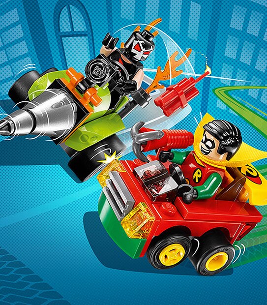 LEGO&reg; Marvel Super Heroes Mighty Micros: Robin&trade; Vs. Bane&trade; 76062
