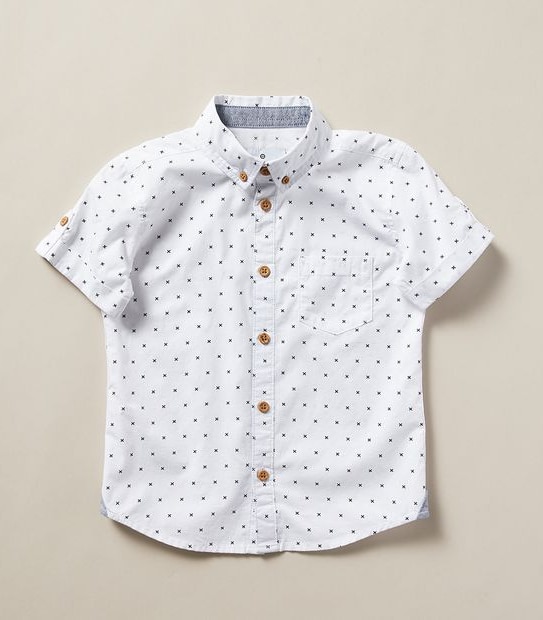 Short Sleeve Ditzy Shirt