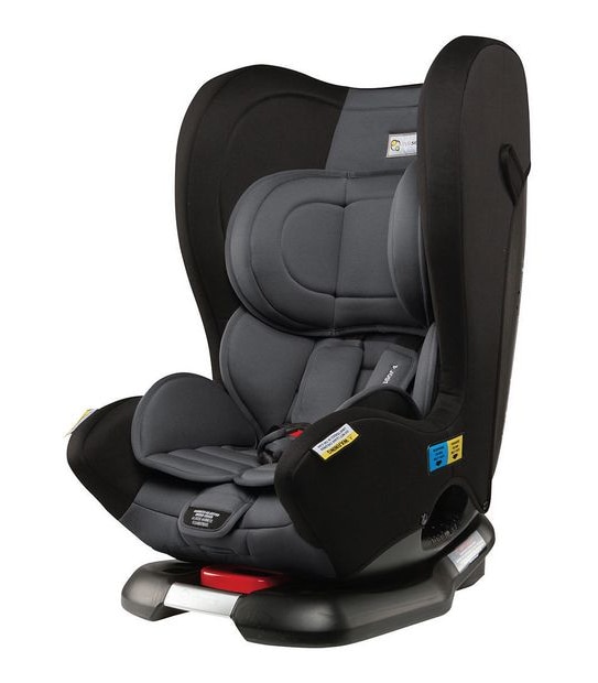 InfaSecure Kompressor 4 Astra Convertible Car Seat - Grey - Birth to 4 years