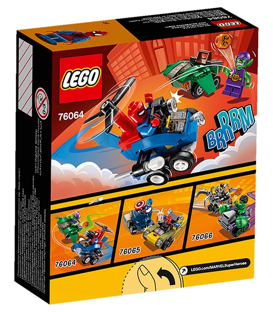 LEGO&reg; Marvel Super Heroes Mighty Micros Spider-Man Vs. Green Goblin 76064
