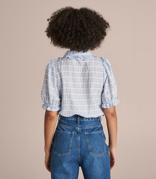Lily Loves Statement Collar Blouse