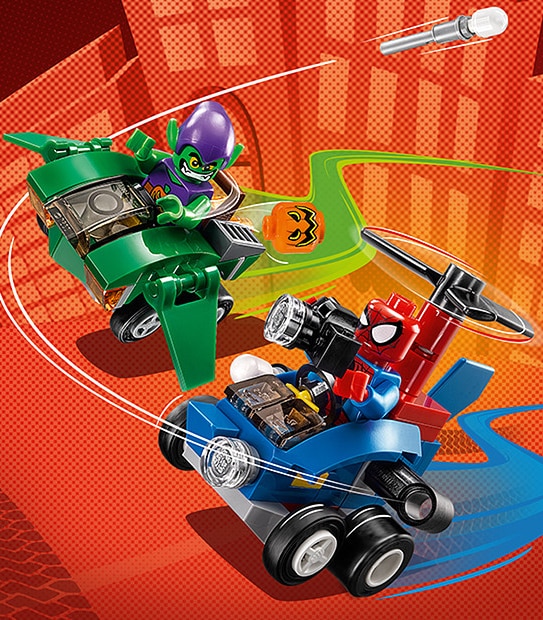 LEGO&reg; Marvel Super Heroes Mighty Micros Spider-Man Vs. Green Goblin 76064