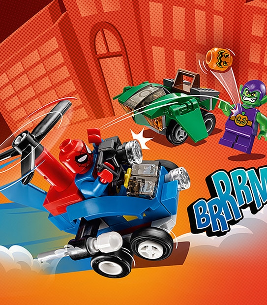 LEGO&reg; Marvel Super Heroes Mighty Micros Spider-Man Vs. Green Goblin 76064