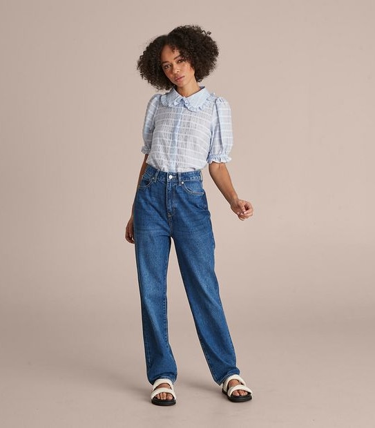 Lily Loves Statement Collar Blouse