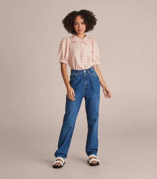 Lily Loves Statement Collar Blouse