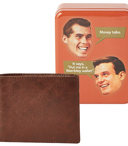 Wembley Wallet Set - Brown