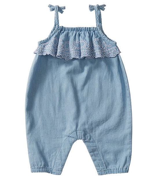 Baby Denim Playsuit
