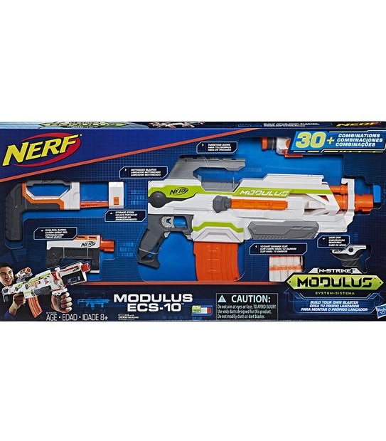 Pick up the impressive Nerf Longstrike Modulus Blaster for just