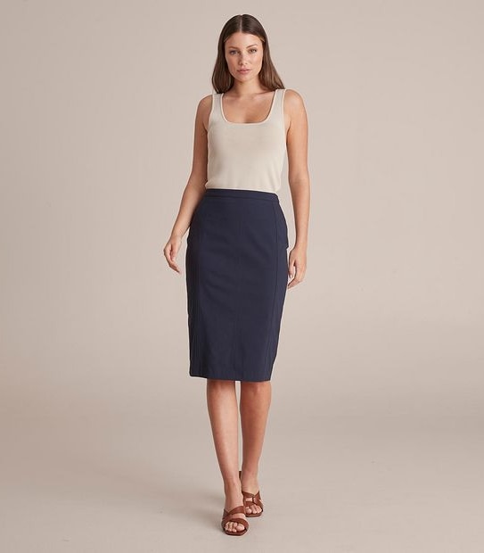 Preview Carrie Bengaline Pencil Skirt 
