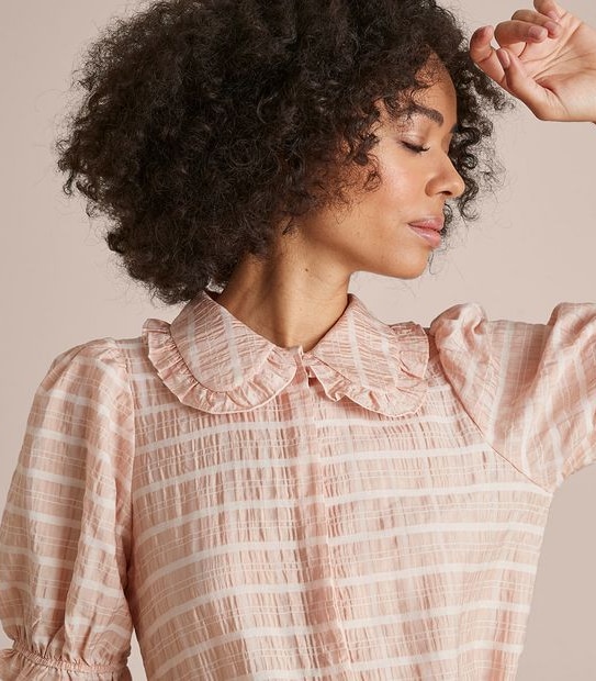 Lily Loves Statement Collar Blouse