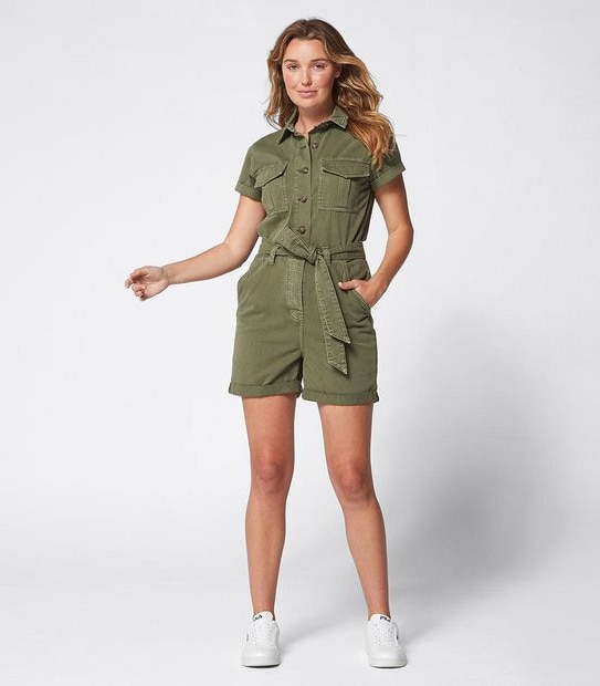 Denim Shortall Playsuit