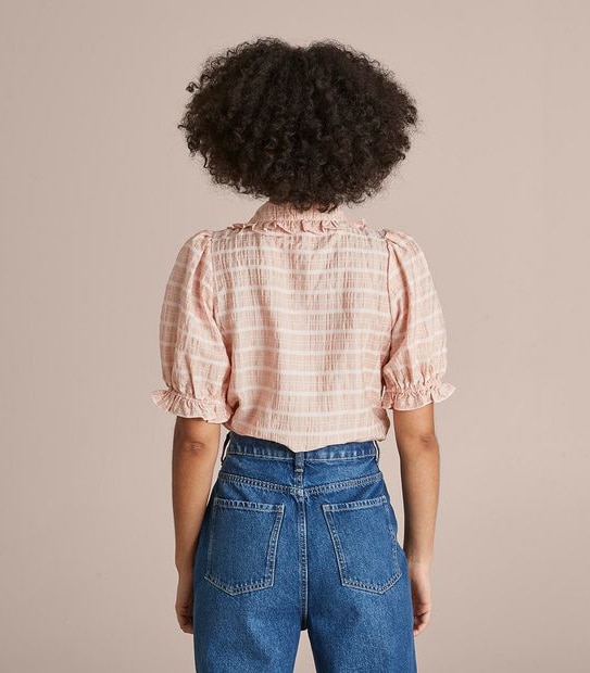 Lily Loves Statement Collar Blouse