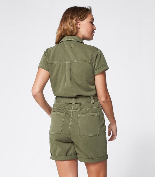 Denim Shortall Playsuit