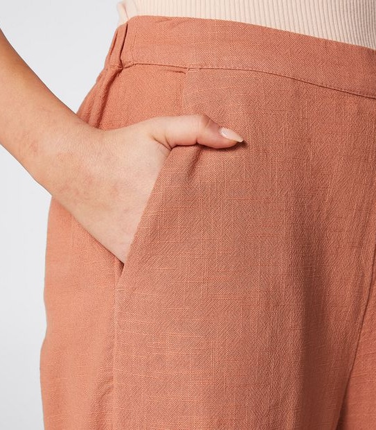 Lily Loves Textured Wide Leg Pants