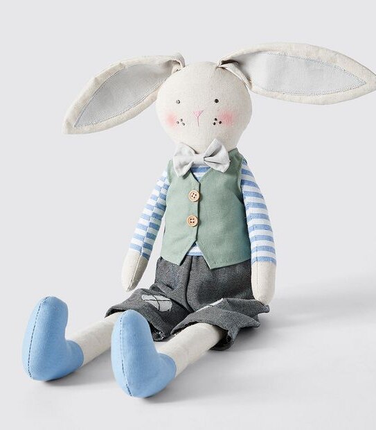 Easter Mantle Plush Bunnies - Assorted
