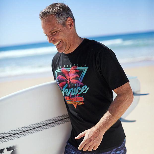 Venice Beach Print TShirt Target Australia
