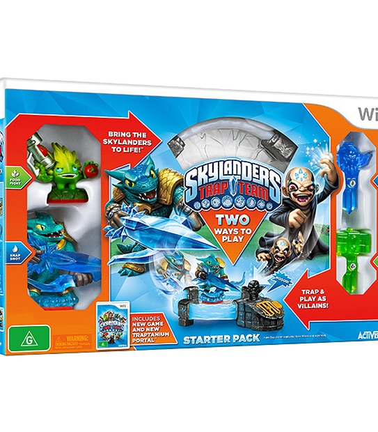 Skylanders Trap Team Starter Pack + Buddy Pack Bundle - Wii
