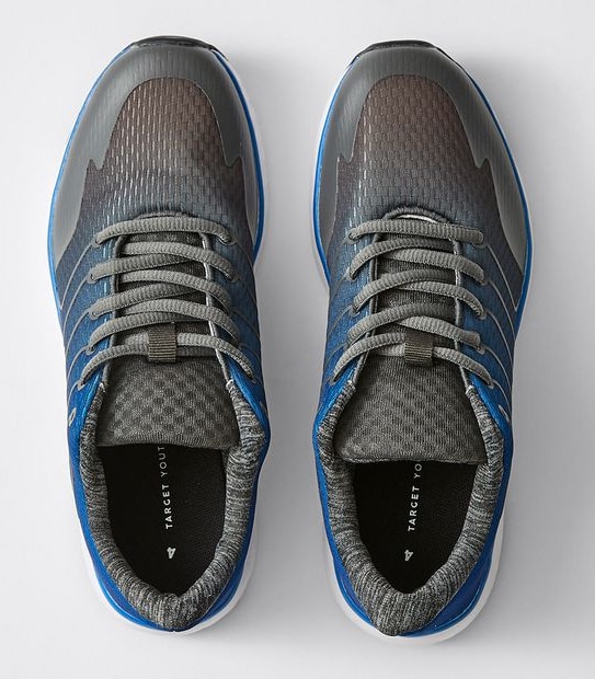 Kids Senior Wave Print Sneaker