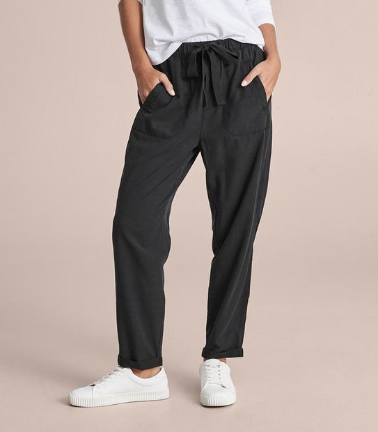 Casual Slub Pants