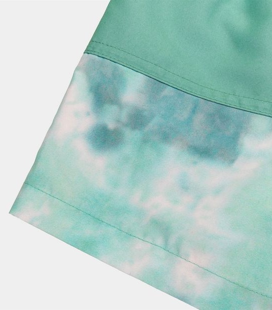 Piping Hot Tie-Dye Swim Boardshorts