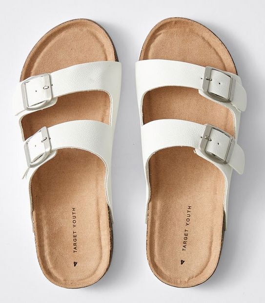Double Buckle Moulded Cork Slide