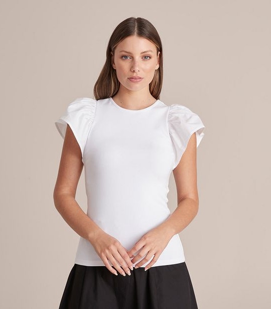Preview Flutter Sleeve Blouse