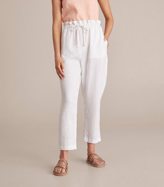 European Linen Tapered Pants Target Australia