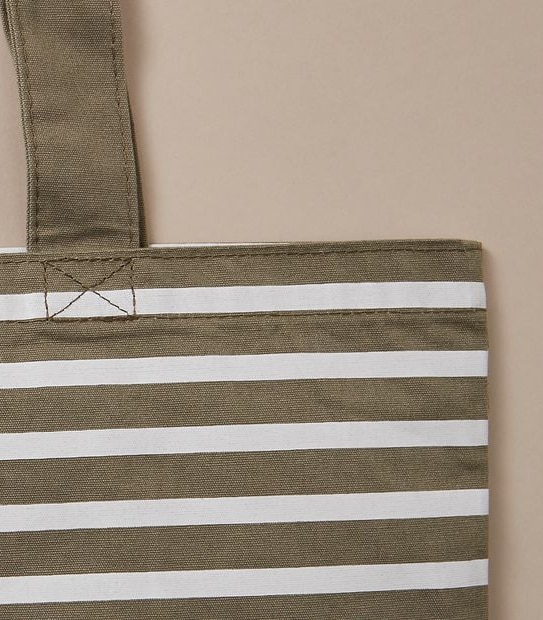 Canvas Shopper Tote Bag
