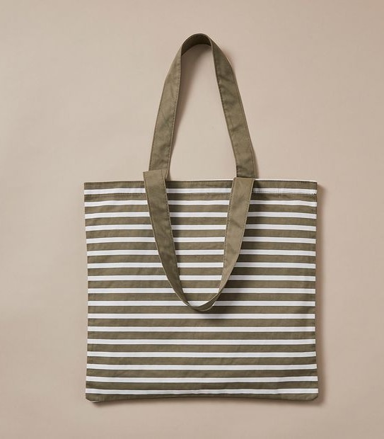 Canvas Shopper Tote Bag