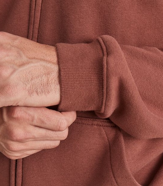Fleece Zip Through Hoodie