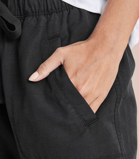 Casual Slub Pants