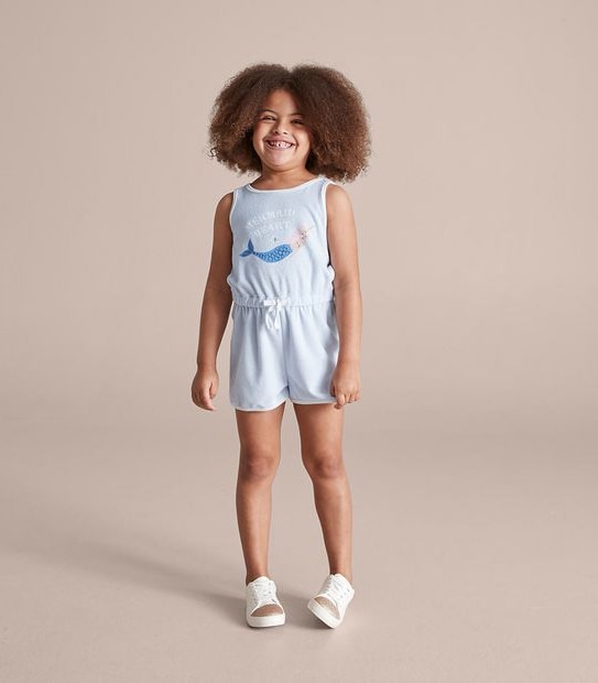 Terry Towelling Playsuit