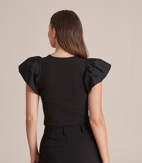 Preview Flutter Sleeve Blouse