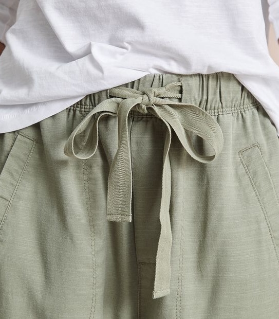 Casual Slub Pants