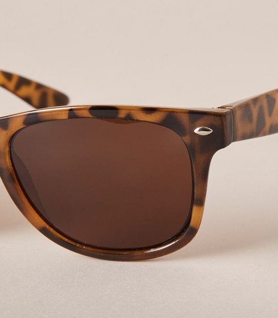 Mens Round Sunglasses - Tortoiseshell