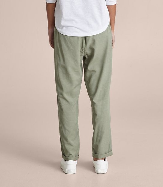 Casual Slub Pants