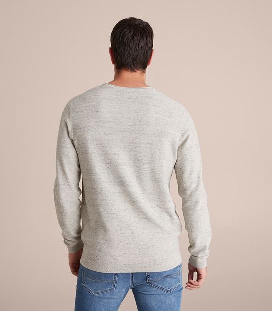 Lightweight Knit V-Neck Jumper