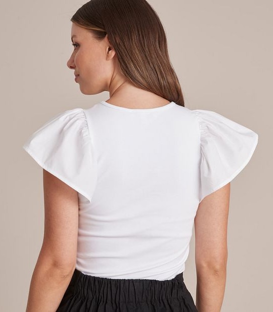 Preview Flutter Sleeve Blouse
