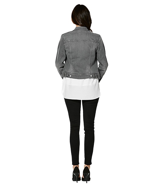 Denim Jacket - Grey
