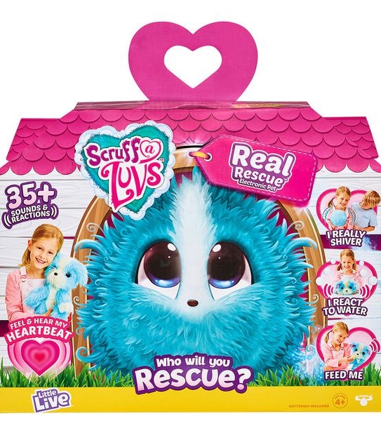 Little Live Scruff-A-Luvs Real Rescue Assorted