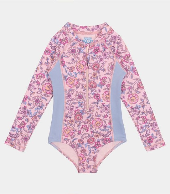 Piping Hot Floral Swimsuit