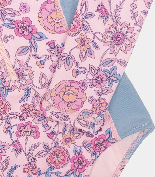 Piping Hot Floral Swimsuit